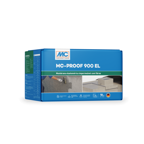 MC-Proof 900 EL - Membrana Elastomérica Impermeável com Fibras