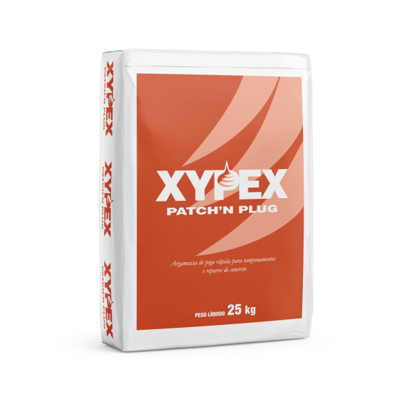 Xypex Patch´n Plug - Argamassa de Pega Rápida para Tamponamentos e Reparos de Concreto